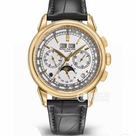 V4升级版百达翡丽（Patek Philippe）超级复杂功能时计系列5270P升级版CH-29-535机芯 男士多功能机械手表