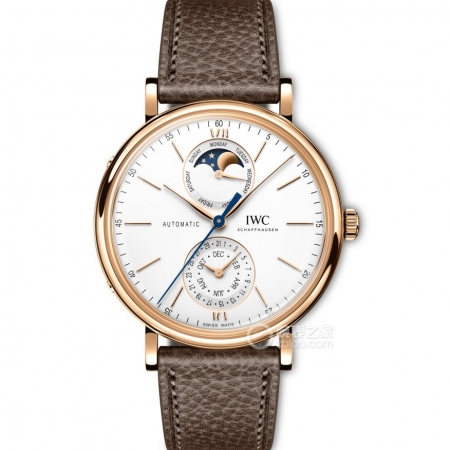 ZF匠心新品 IWC万国表柏涛菲诺系列IW359002男士月相全自动机械腕表 搭载复刻正品cal.32150机芯 直径41mm