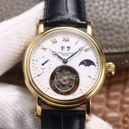 AX厂百达翡丽（Patek Philippe）日月星辰陀飞轮腕表 直径42mm