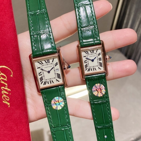 BV出品V3版本 卡地亚 CARTIER-Tank腕表 瑞士石英机芯 中号33....