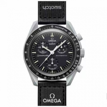 时尚爆品  欧米茄（omega）超霸六针系列腕表 swatch斯沃琪 omega...