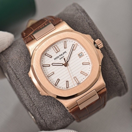 V6厂出品 百达翡丽（Patek Philippe）鹦鹉螺商务男士全自动机械腕表