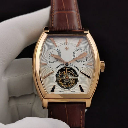 XF江诗丹顿（Vacheron Constantin）马耳他系列陀飞轮男士机械腕...