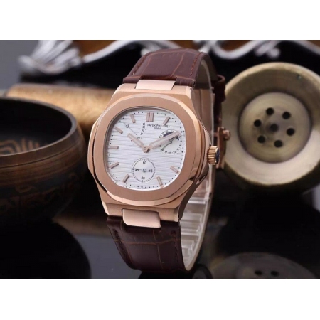 百达翡丽（Patek Philippe）5712系列储能自动机械男士手表