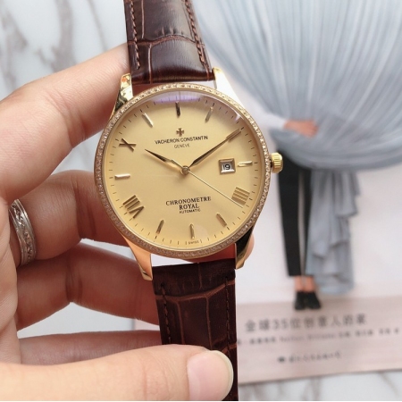 江诗丹顿（Vacheron Constantin）传承系列男士自动机械手表